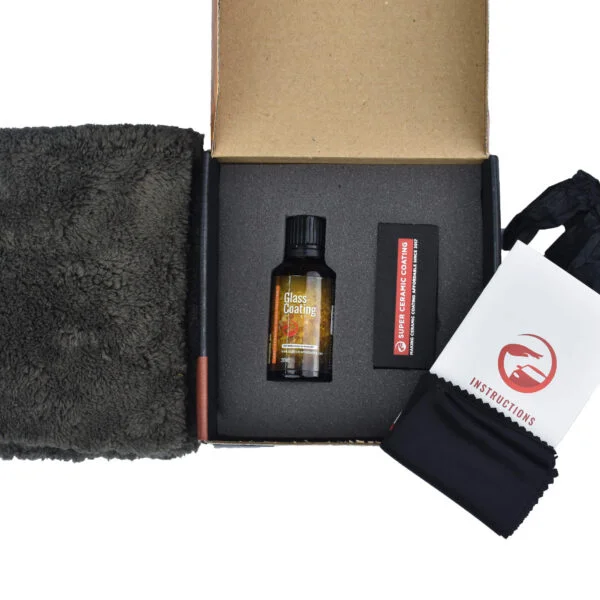 Glass coating DIY kit contents